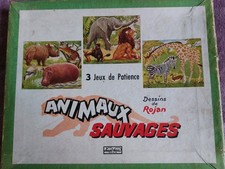 ANCIENNE BOITE DE 3 PUZZLES