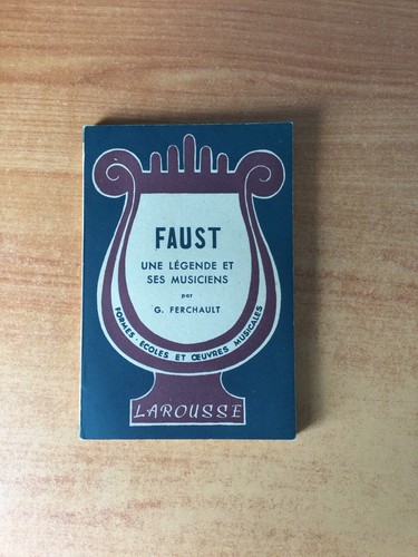 Faust une legende ses - legende,