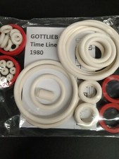 Kit élastique Flipper - TIME LINE - 1980 - GOTTLIEB - Pinball Rubber Kit
