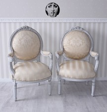 2er Set Fauteuil Crème
