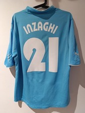 Maillot SS Lazio Siemens 2002 2003 Inzaghi #21 Jersey Calcio Puma - M