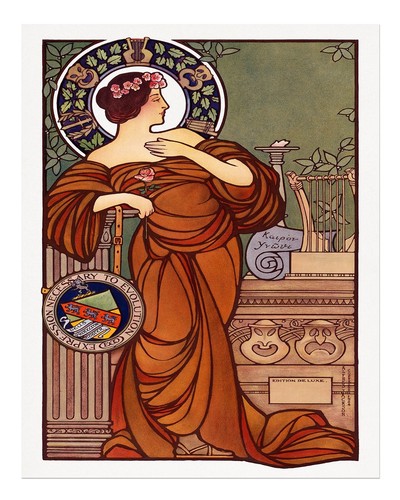 Art mural nouveau style - nouveau,