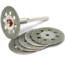 6X Disque De Découpe En Diamant 22Mm Pour Dremel / Proxxon Outils Multifonctions