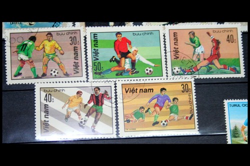 Lot série timbres stamps - 5,