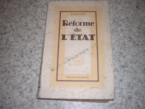 1932 réforme état - l'état, /