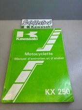 manuel entretien atelier Français kawasaki kx 250 d1 1985 99920-1288-01 /f