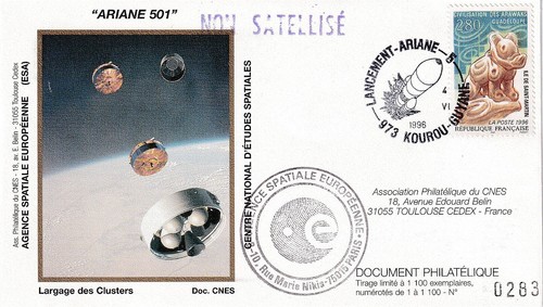 Cnes 1996 fusée - cnes, v