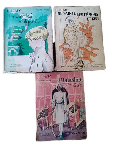 Lot livres anciens trilby - anciens,
