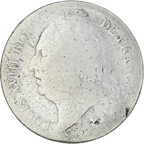 Monnaie france louis xviii - france,,