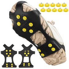 Lot de 10 crampons à glace