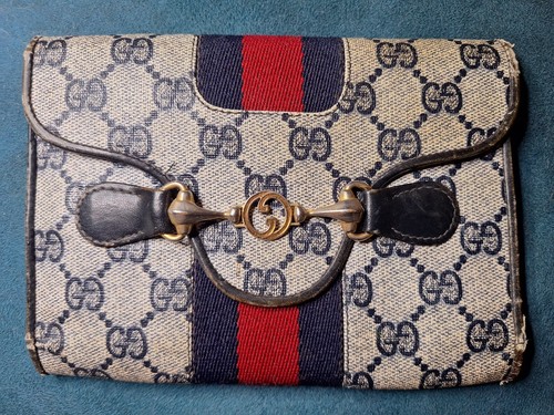 Portefeuille vintage gucci - portefeuille,