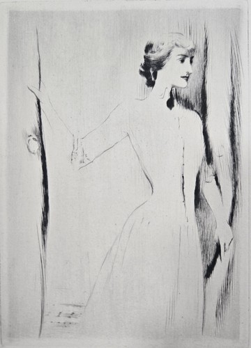 Pointe sèche originale 1907
