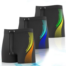 Plage Short Hommes Slip Natation L-5XL Maillots de Bain Avec Cordon Doublé