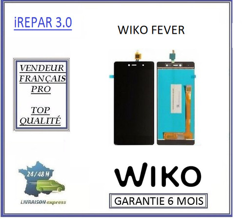 Ecran tactile wiko fever - , noir