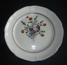 Assiette faïence samadet /