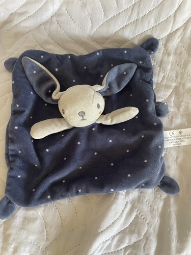 Doudou lapin bleu - doudou, azul