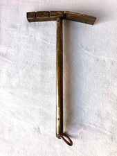 ANCIEN MARTEAU A CASSER LE SUCRE/ SEL EN BRONZE BERBERE TOUAREG OBJET ETHNIQUE 1