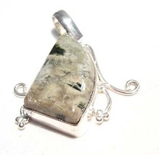 Ocean Jasper Silver Pendant