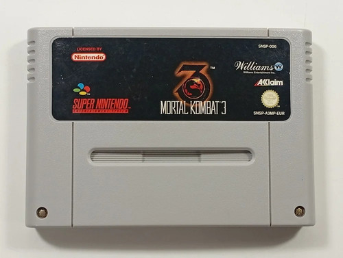 Mortal kombat super nintendo - kombat,