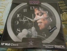 10"wall Clock Michael Jackson Official.dingbats.triumph Int.