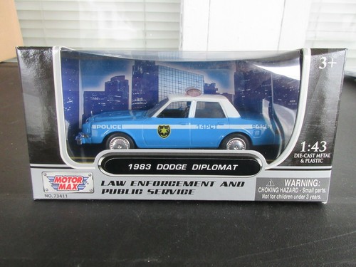 Motormax dodge diplomat - 1:43,