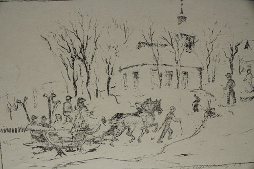Balade traîneau chevaux - en,