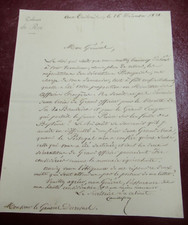 BARON CAMILLE FAIN Autographe