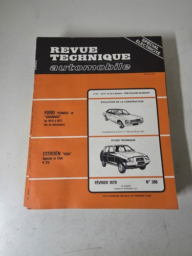 Revue technique automobile rta - revue,