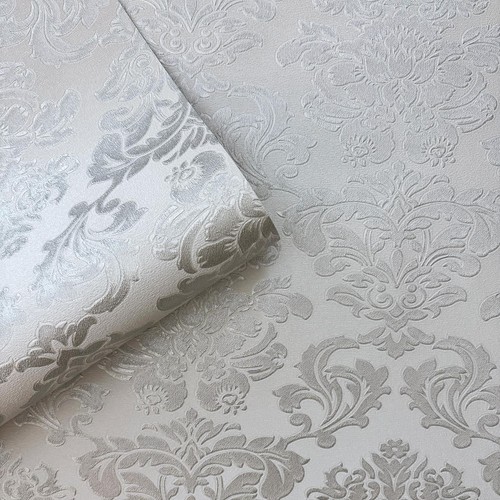 Papier peint adira - peint, damassé