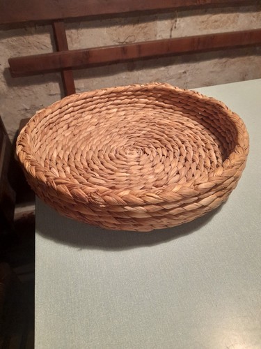 Corbeille tressée style - corbeille,