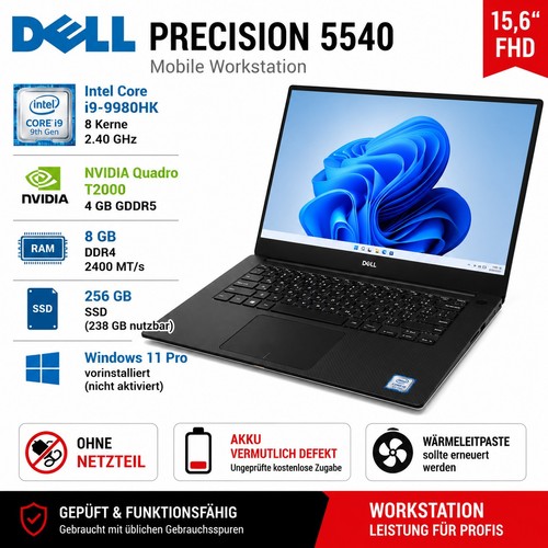 Dell precision 5540 9980hk - precision,