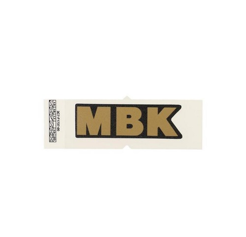 Autocollant 72mm 23mm - x, bronze
