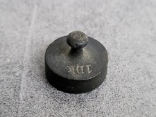 ANCIEN POIDS DE BALANCE EN LAITON DE 1 DK 10 GRAMMES N3