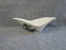 coupe à fruits en céramique signé