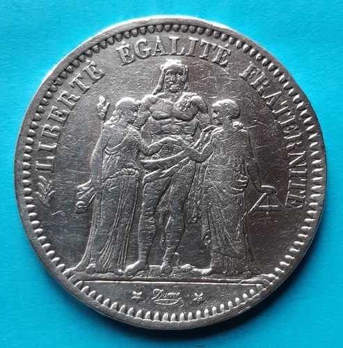 Pièce francs argent - de,