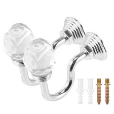  Embrases Rideaux Voilage Accroche Support Fenêtre Crochets Décoratifs