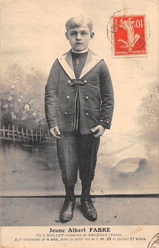 Cpa jeune albert - albert, ne