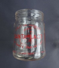 Ancien pot de YAOURT LE TZIGANE SANTA-LACT Jubault forme 1 Yoghourt yogourt