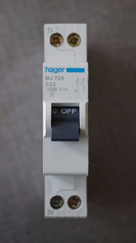 Disjoncteur hager mcb n - 1,