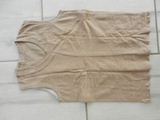 maillot de corp gilet de flanelle militaire français 2ème guerre Indo Algérie