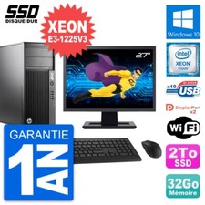 PC Tour HP Z230 Ecran 27"