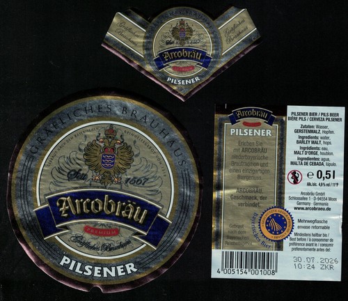 Allemagne lot etiquettes - lot,