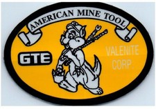 Autocollant De Casque De Mine De Charbon GTE Outil Américain