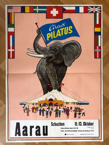 Affiche circus pilatus - circus,