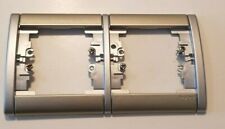 82117 legrand sagane plaque double horizontale kozi metalide alumide alu 