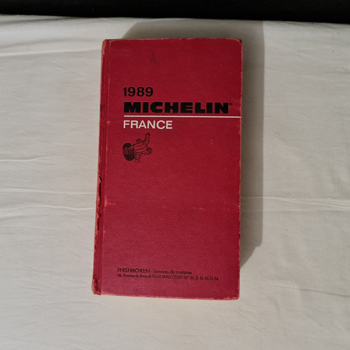 Ancien guide michelin 1989 - ancien,