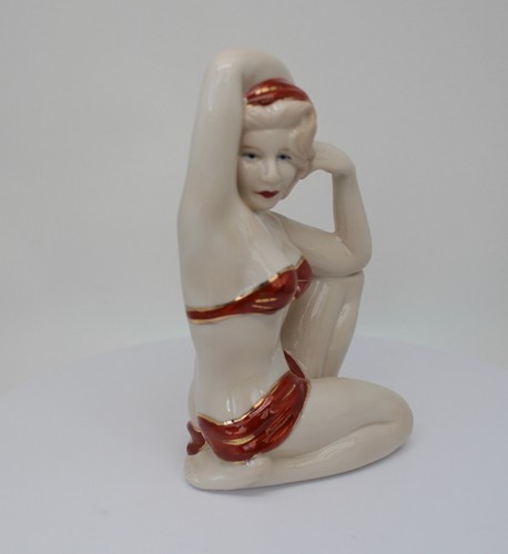 Figurine baigneuse pin sexy - figurine, pin-up