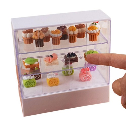 Vitrine gâteaux miniature - gâteaux,