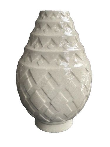 Vase faïence art déco - vase, –