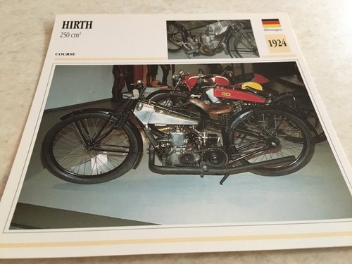 Carte moto hirth - hirth, cm3